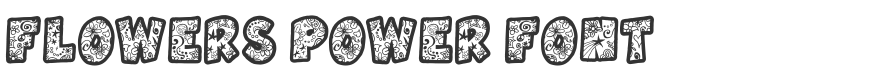 Flowers Power Font