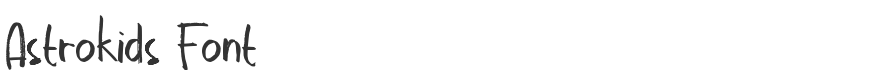 Astrokids Font