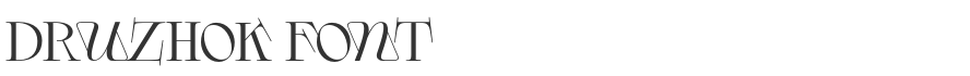 Druzhok Font