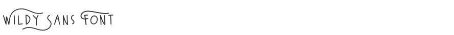 Wildy Sans Font