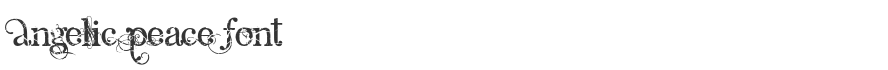 Angelic Peace Font