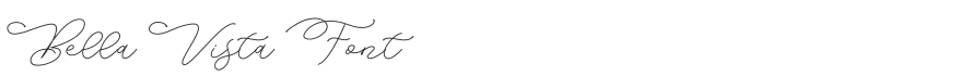 Bella Vista Font