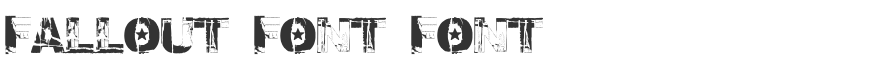 Fallout Font Font