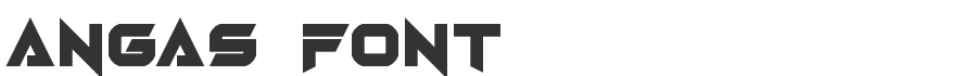 Angas Font
