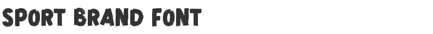 Sport Brand Font