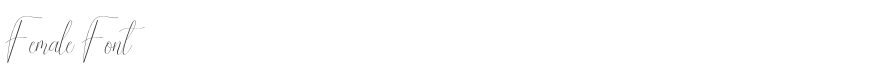 Female Font