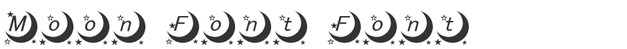 Moon Font Font