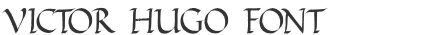 Victor Hugo Font
