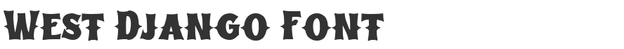 West Django Font