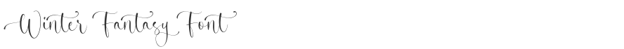 Winter Fantasy Font