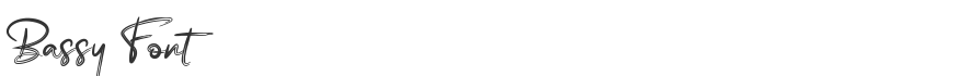 Bassy Font