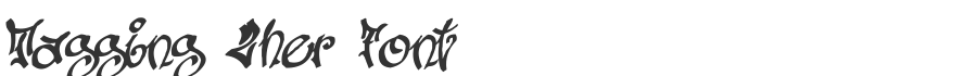 Tagging Zher Font