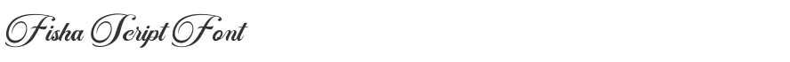 Fisha Script Font