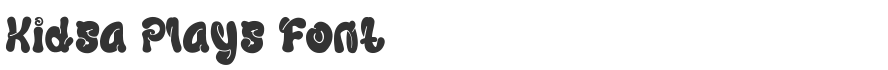 Kidsa Plays Font