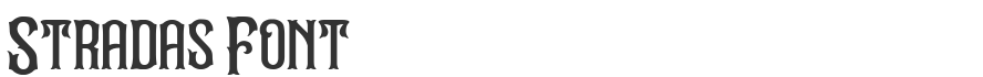 Stradas Font
