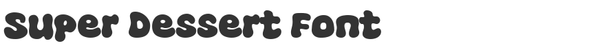 Super Dessert Font