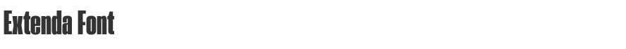 Extenda Font