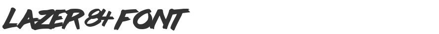 Lazer 84 Font