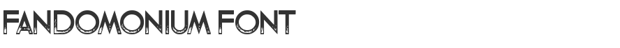 Fandomonium Font