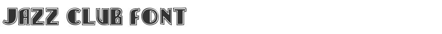 Jazz Club Font