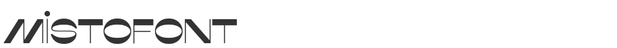 Misto Font