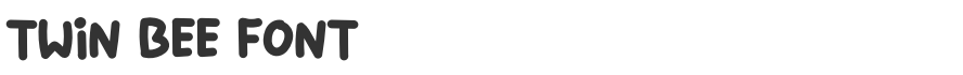 Twin Bee Font