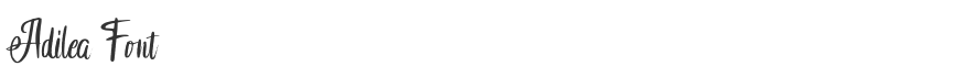 Adilea Font