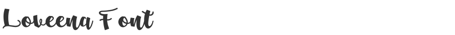 Loveena Font