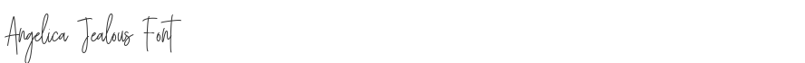 Angelica Jealous Font