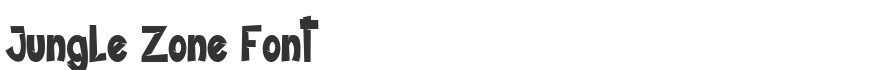 Jungle Zone Font