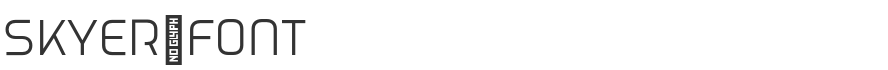 Skyer Font