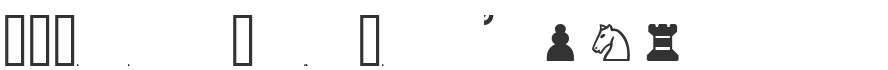 Chess Cases Font