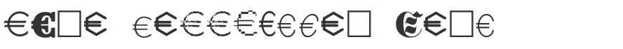 Euro Collection Font