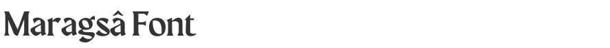 Maragsâ Font
