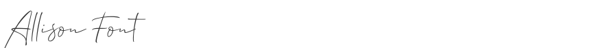 Allison Font