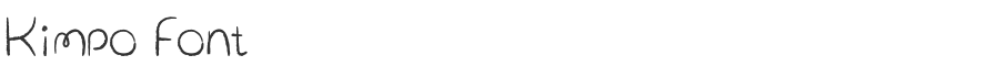 Kimpo Font