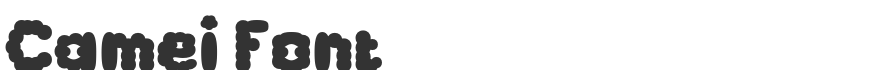 Camei Font