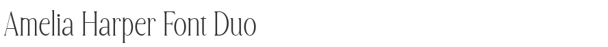 Amelia Harper Font Duo