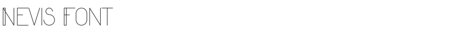 Nevis Font