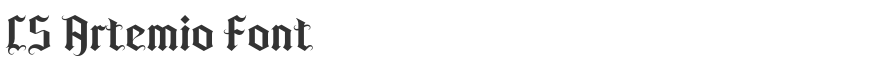 CS Artemio Font
