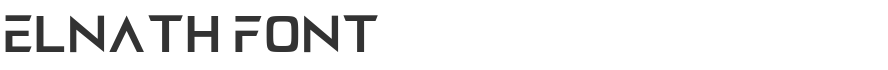 Elnath Font