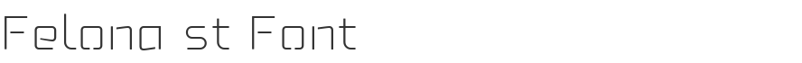Felona st Font