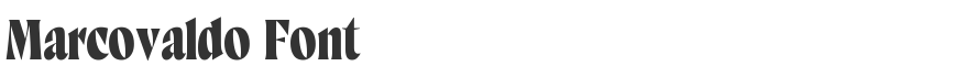 Marcovaldo Font