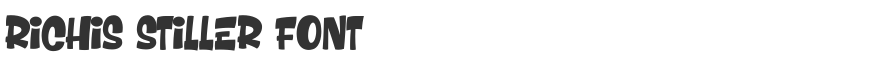 Richis Stiller Font