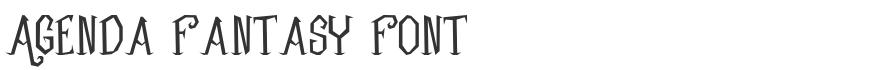 Agenda Fantasy Font
