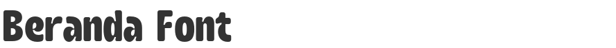 Beranda Font