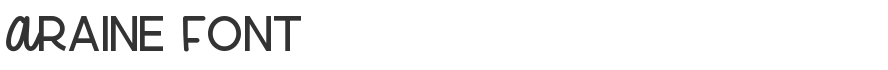 Araine Font