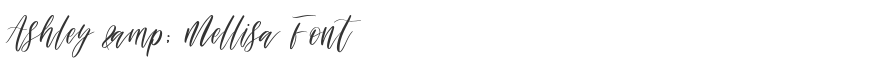 Ashley & Mellisa Font