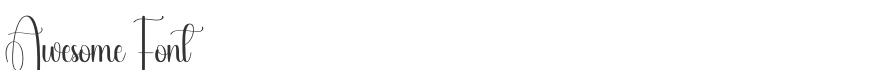 Awesome Font