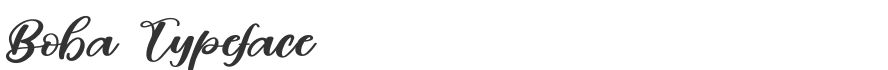 Boba Typeface